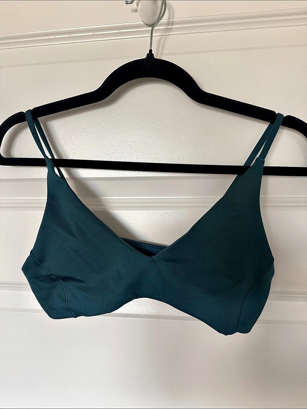 LEFT ON FRIDAY Sunday Top Bikini Top Green Medium
